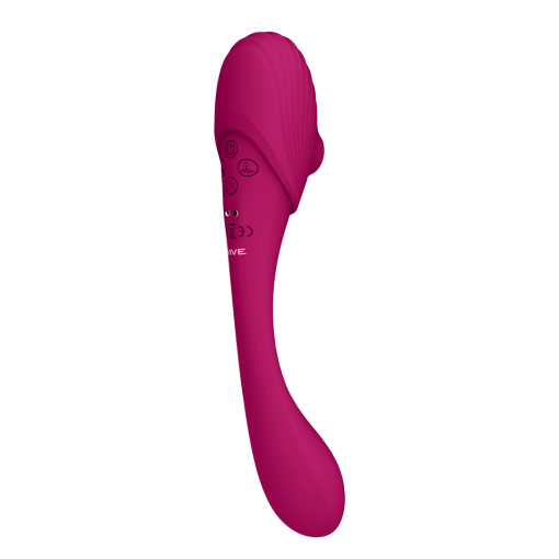 Mirai - Dubbelzijdige Pulse Wave  Air Wave Buigbare Vibrator