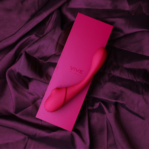Mirai - Dubbelzijdige Pulse Wave  Air Wave Buigbare Vibrator - Afbeelding 6