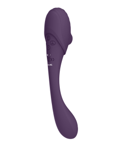 Mirai - Dubbelzijdige Pulse Wave  Air Wave Buigbare Vibrator