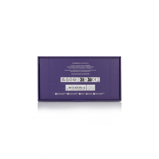 Gen - Triple Motor G-Spot Vibrator met Pulse Wave en Vibrerende Borstels - Paars - Afbeelding 4